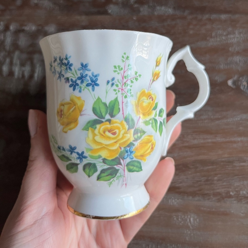 Bluebird Fine China Coffee Mug